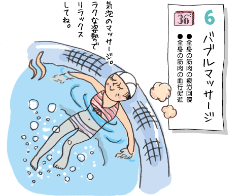 6バブルマッサージ