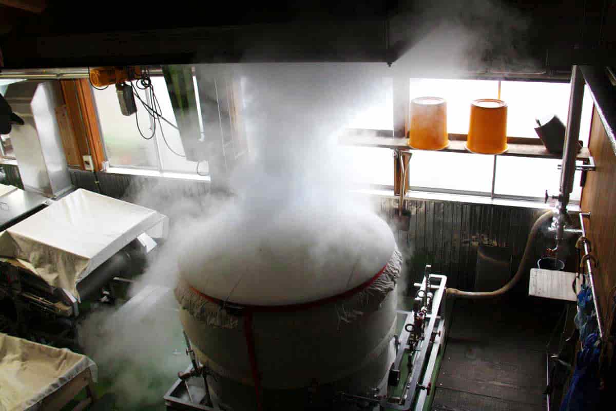 三笑楽の寒造り