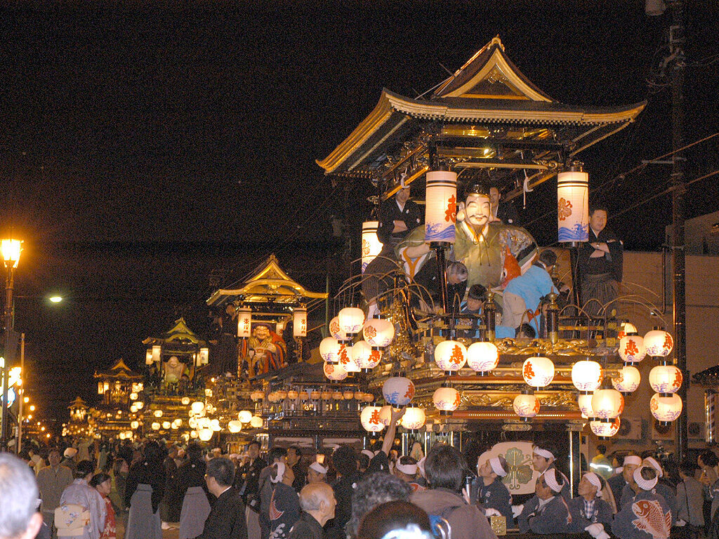 城端曳山祭　傘鉾D090